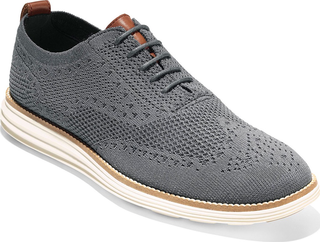 Cole Haan Men's Original Grand Knit Wing-Tip Oxfords