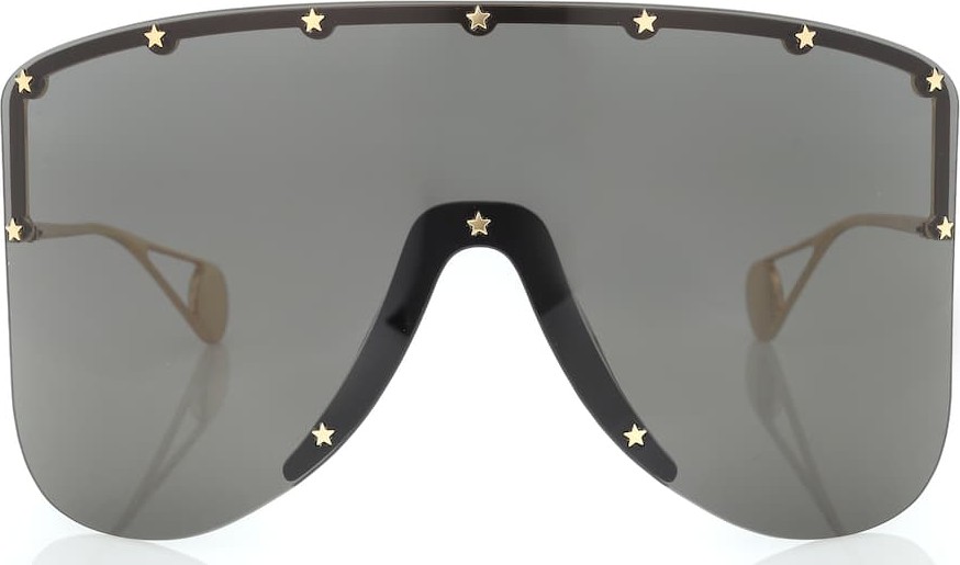 Gucci Mask metal sunglasses