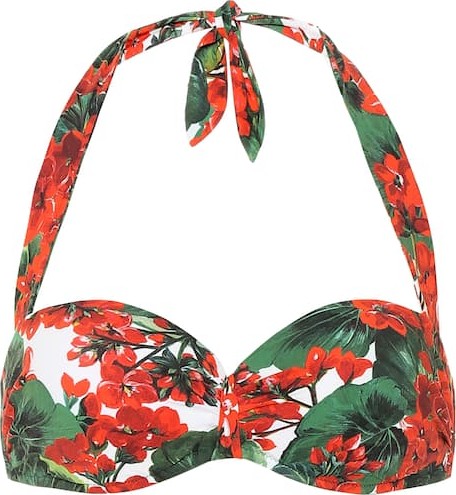 Dolce & Gabbana Floral bikini top