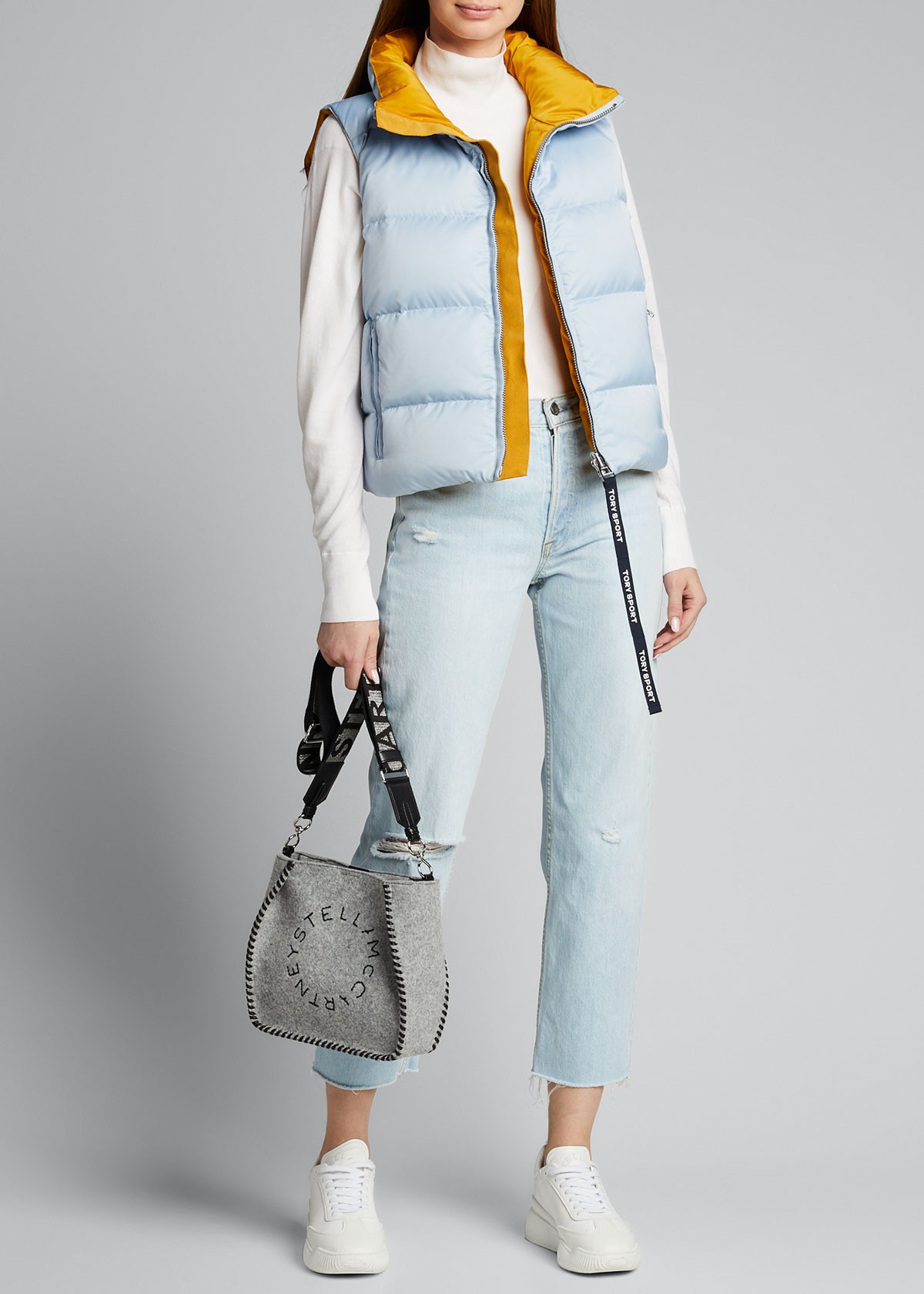 Tory Sport Reversible Down Performance Vest