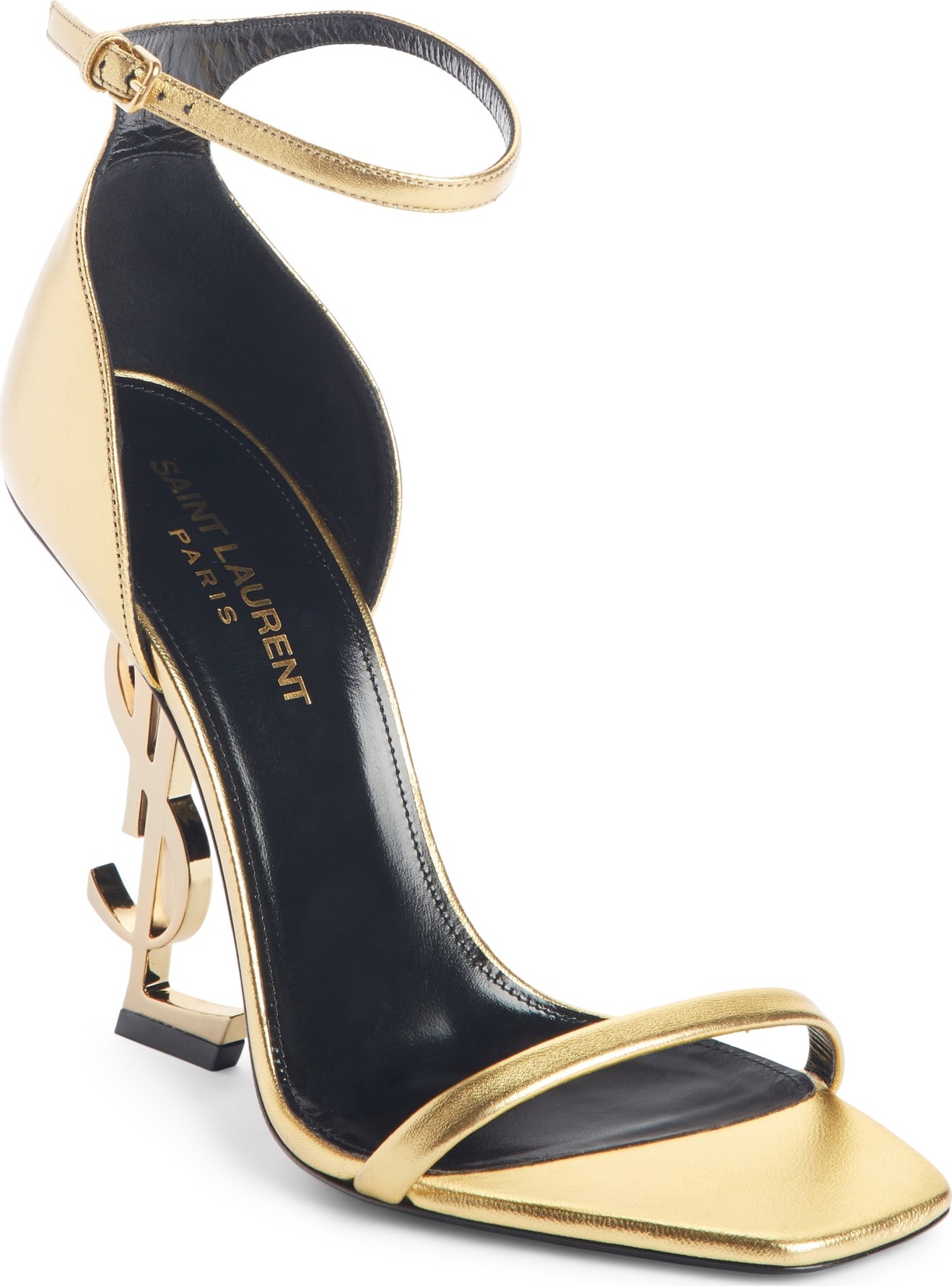 Saint Laurent Opyum YSL Ankle Strap Sandal
