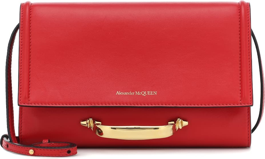 Alexander McQueen The Story leather crossbody bag