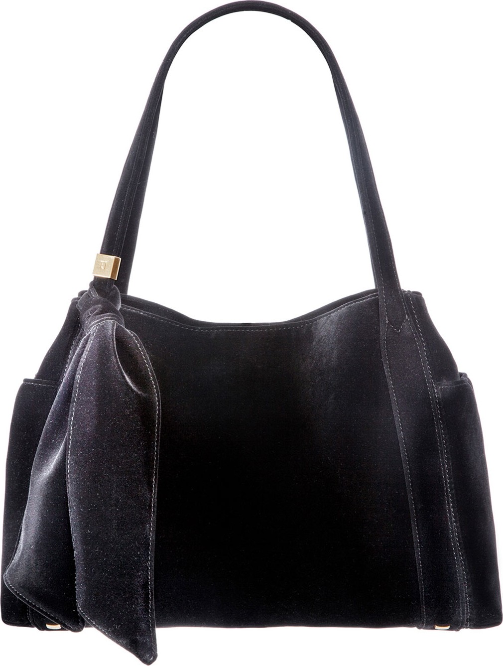 Eric Javits Velvi Framed Top Shoulder Bag