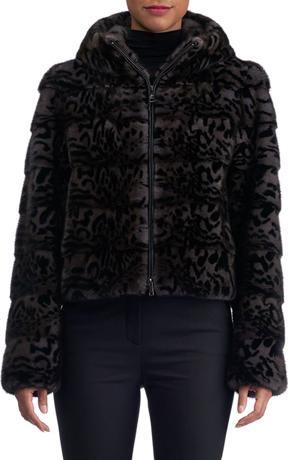 Gorski Mink Fur Cropped Jacket