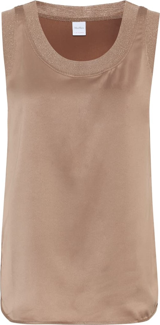 Max Mara Leisure Roseto satin shirt