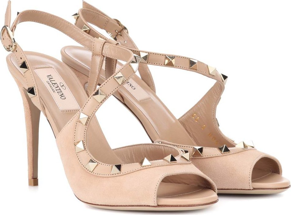 Valentino Valentino Garavani Rockstud suede sandals