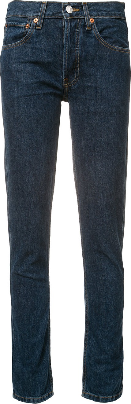 RE/DONE Straight Skinny Jeans