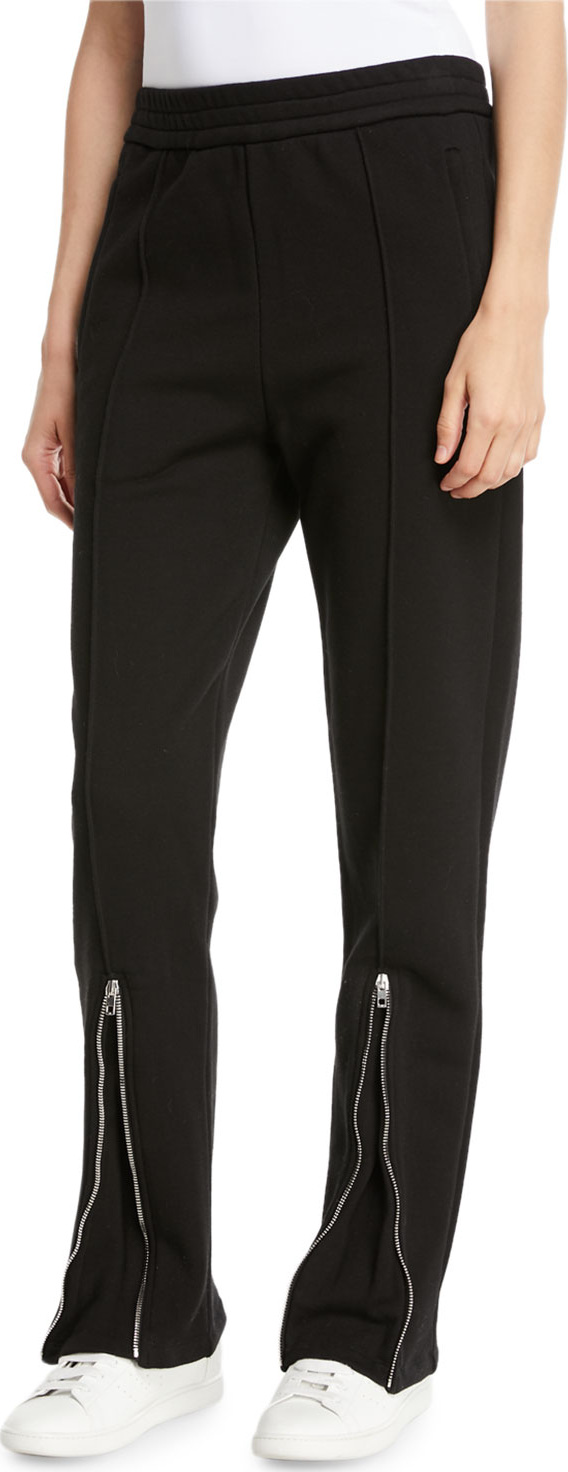 Joseph Loopback Zip-Cuff Track Pants