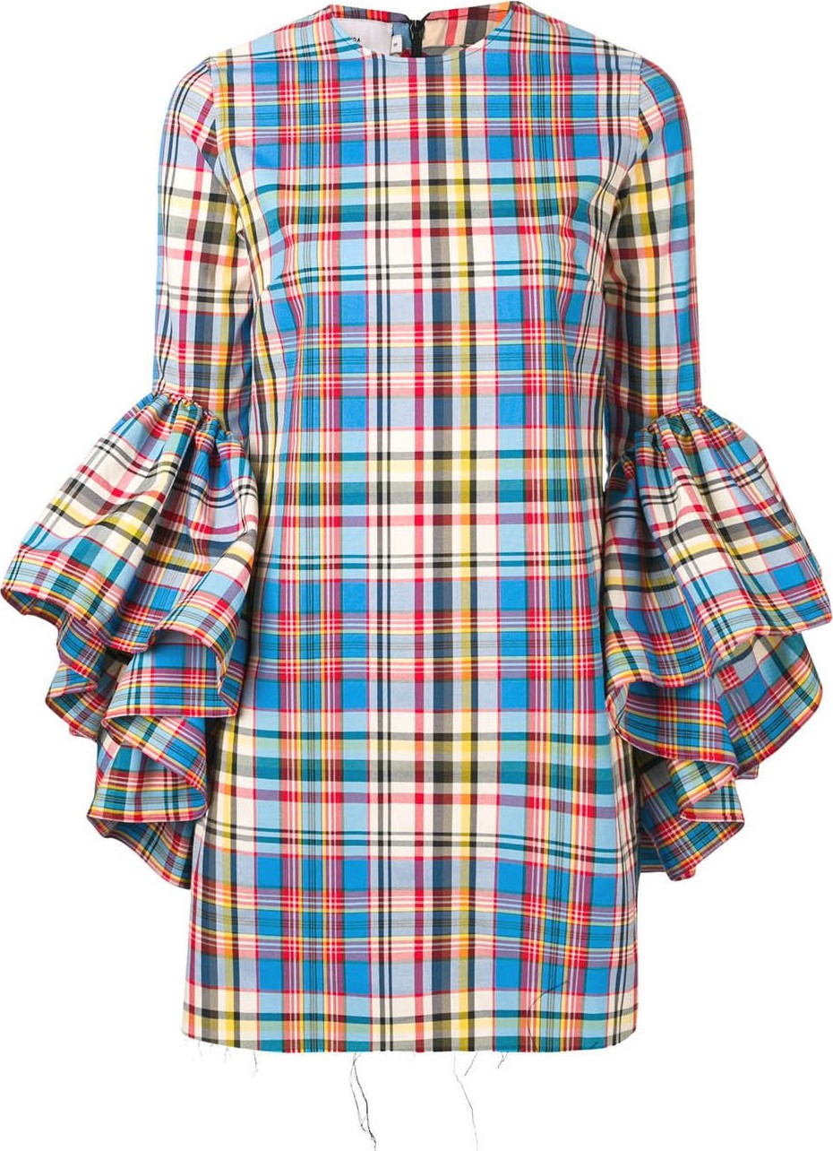 Marques'Almeida Janis ruffle sleeve dress