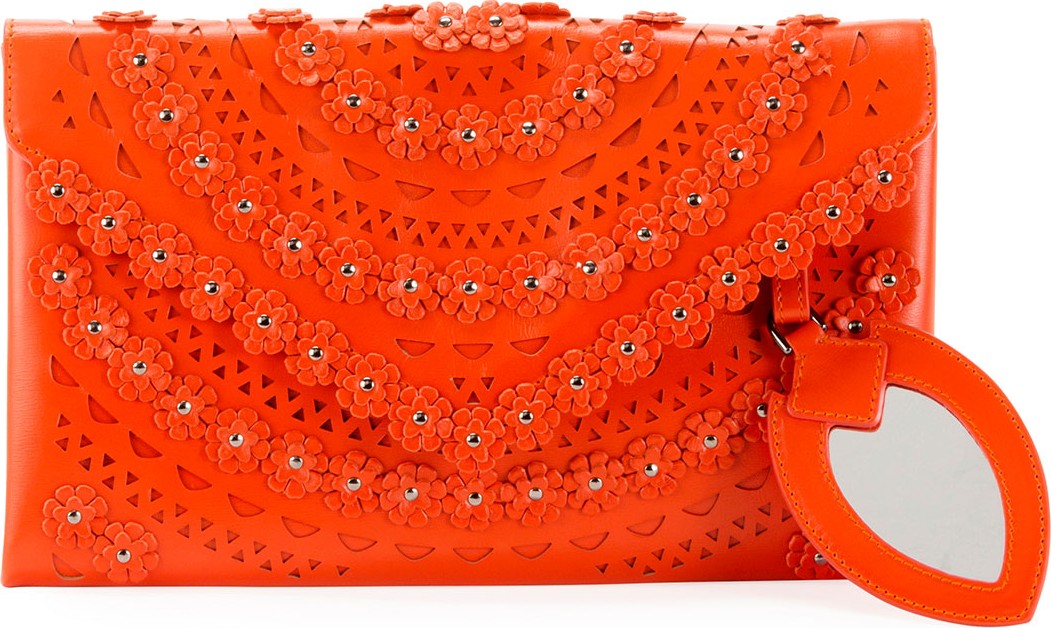 Alaïa New Vienne Envelope Clutch Bag