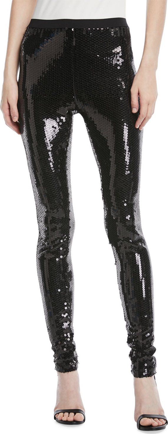 MARC JACOBS Heavy-Sequin Leggings