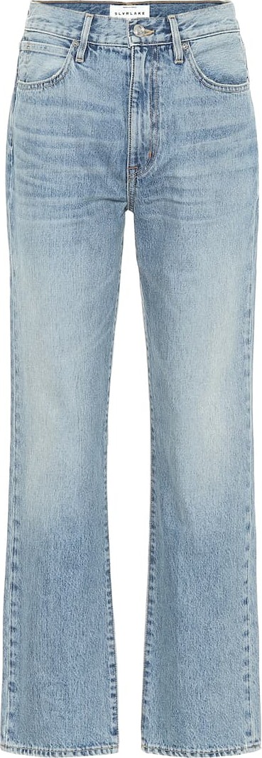 SLVRLAKE London high-rise straight jeans