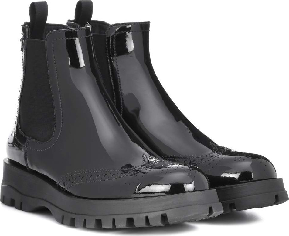 Prada Patent leather ankle boots
