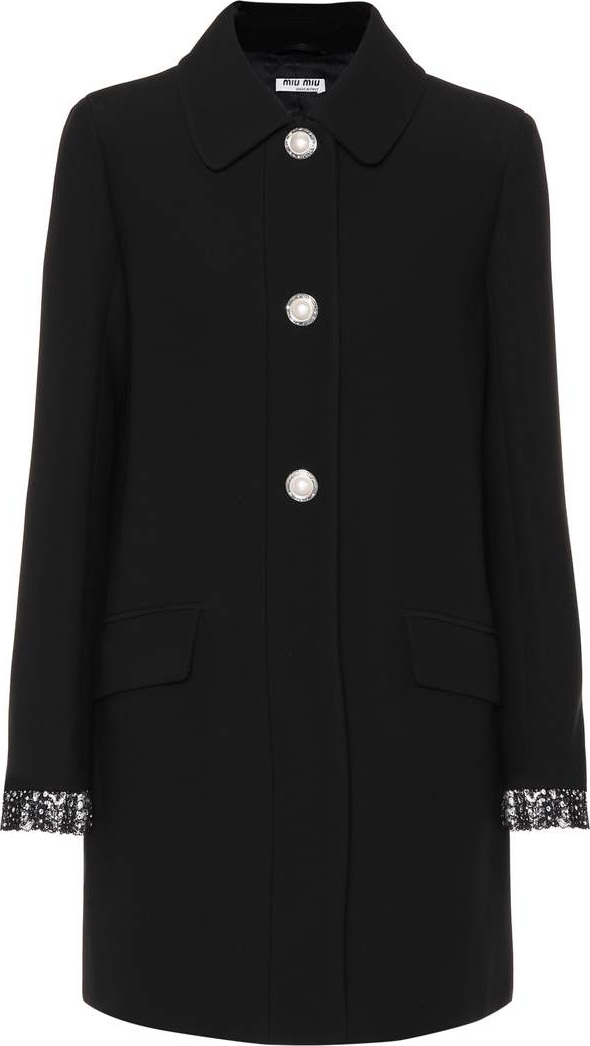 Miu Miu Crêpe coat