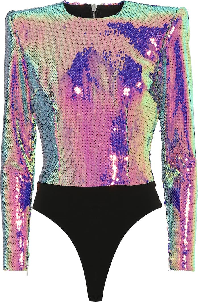 Alex Perry Exclusive to Mytheresa – Riley sequined bodysuit
