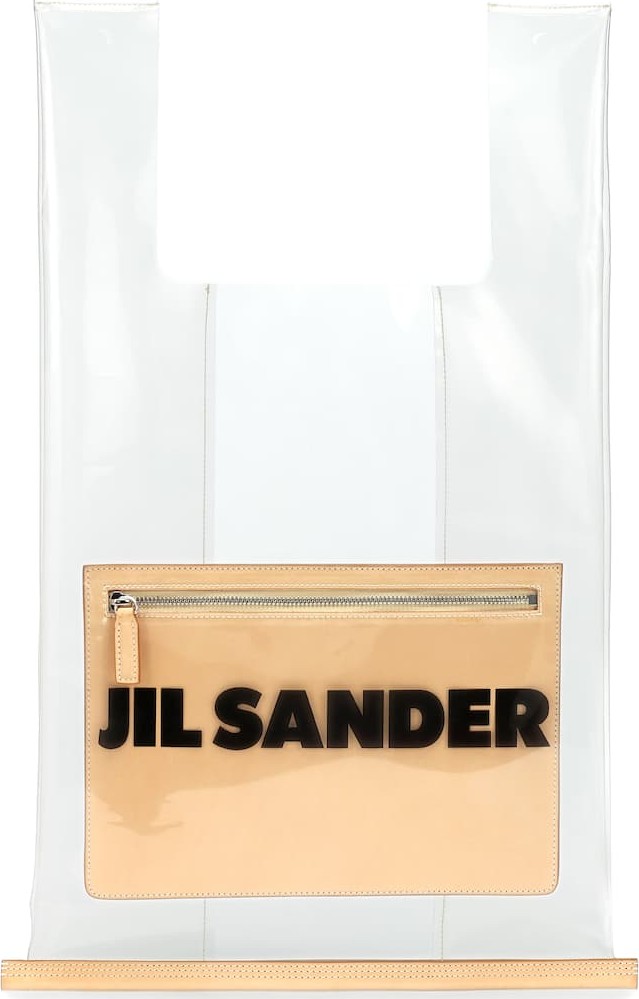 Jil Sander Transparent market tote