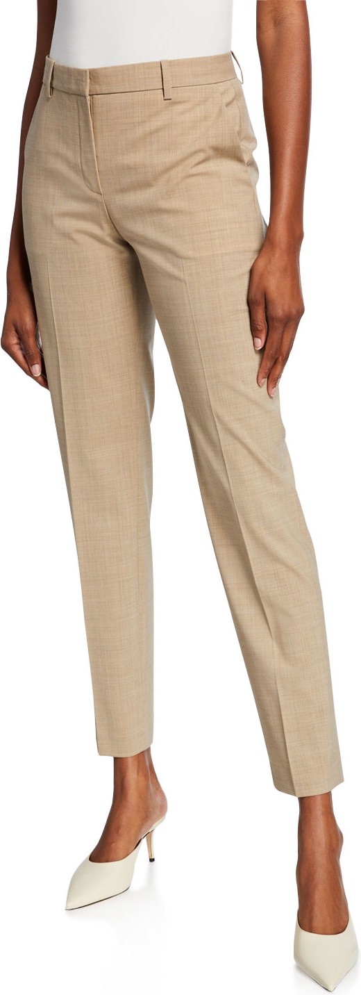 Theory Travel Wool Tailored Trousers