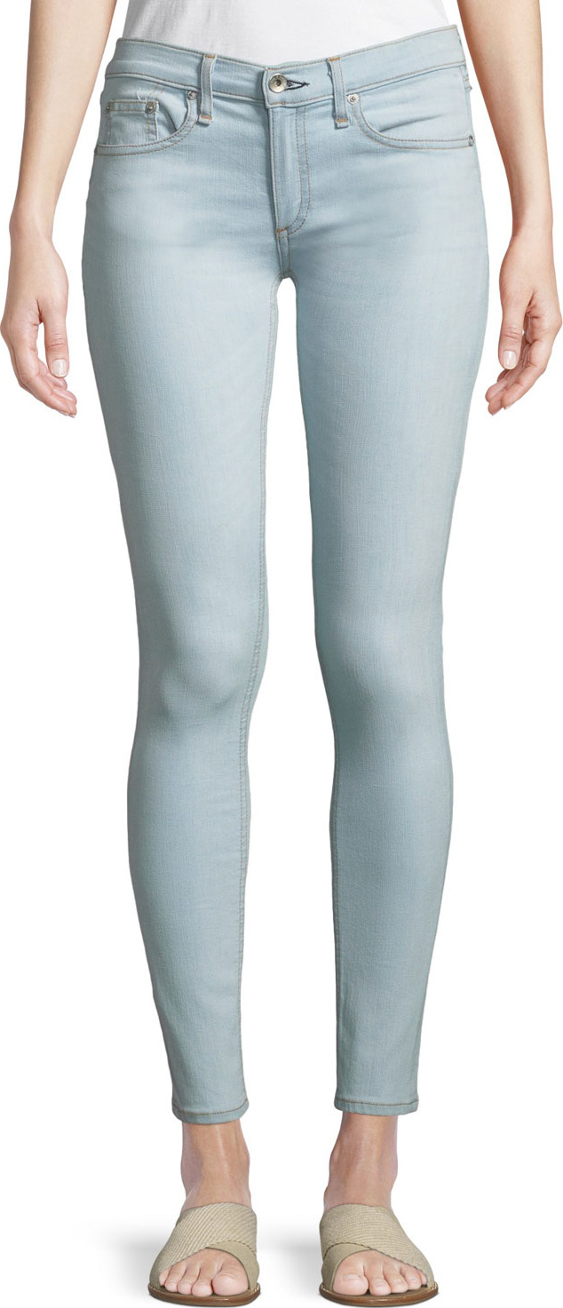 Rag & Bone Mid-Rise Skinny-Leg Ankle Jeans