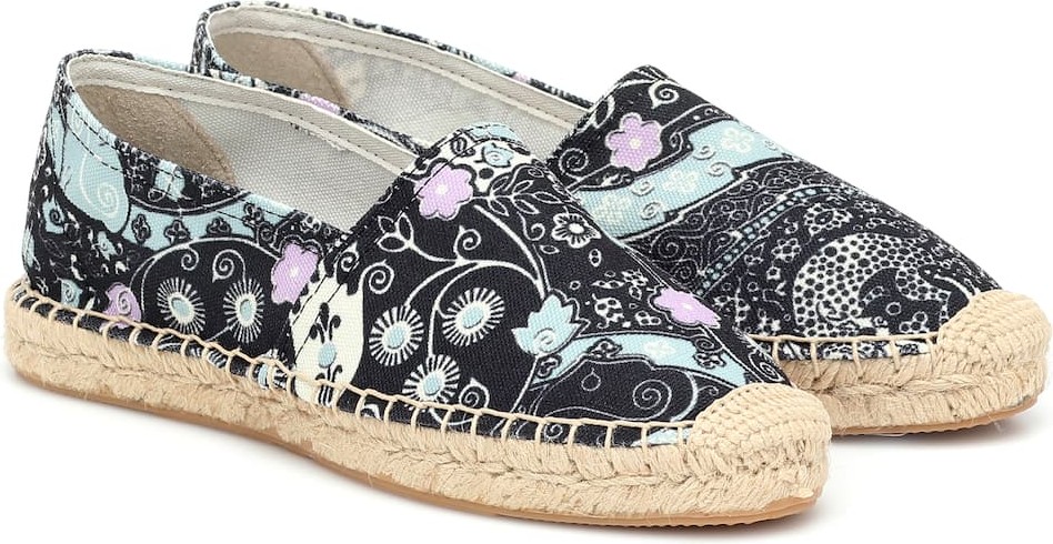 Isabel Marant Canaee printed canvas espadrilles