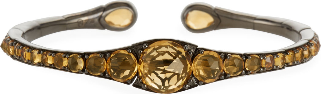 Etho Maria 18k Gold, Rhodium & Citrine Bracelet