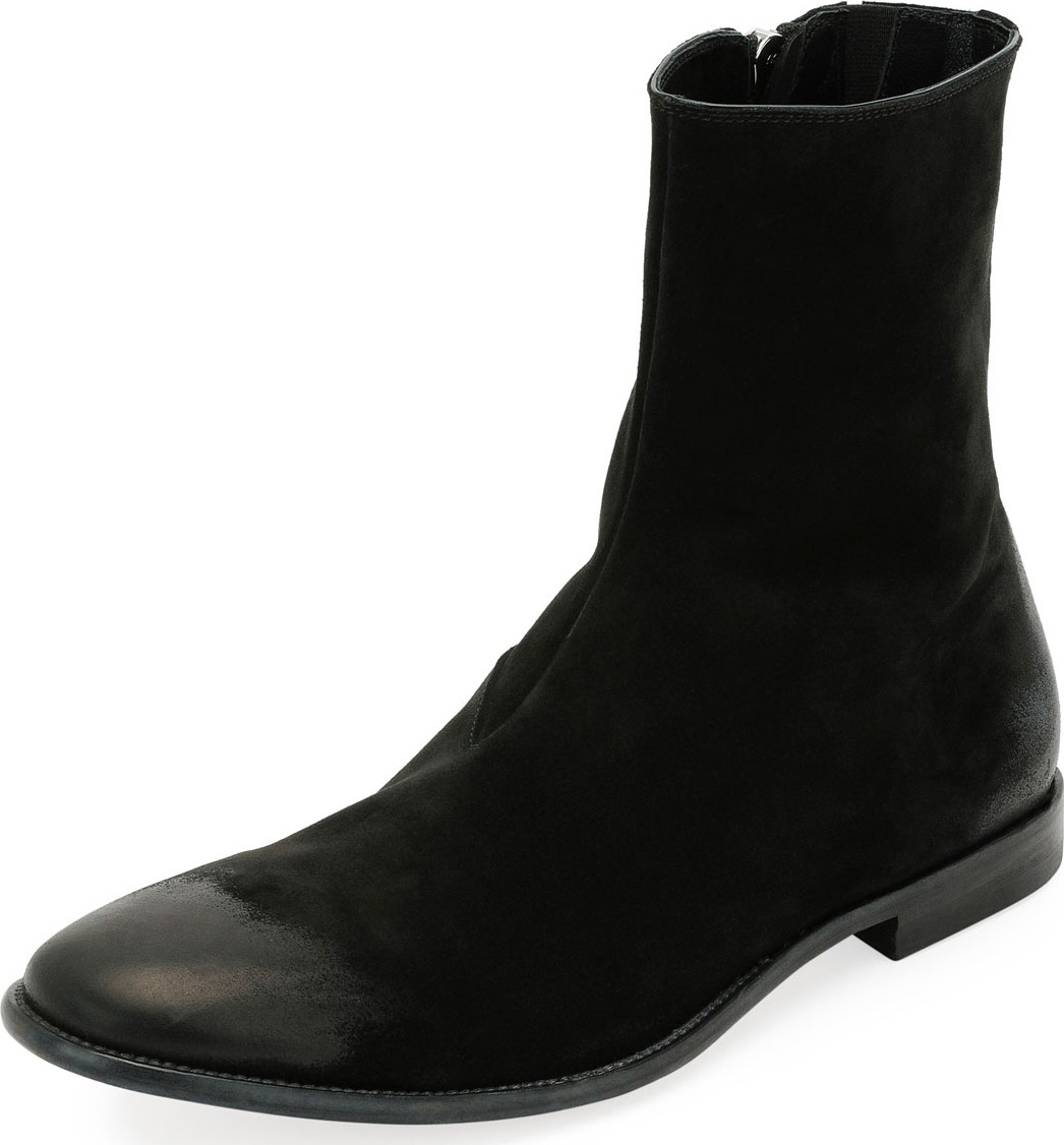 Alexander McQueen Men's Dream Suede Ankle Boot