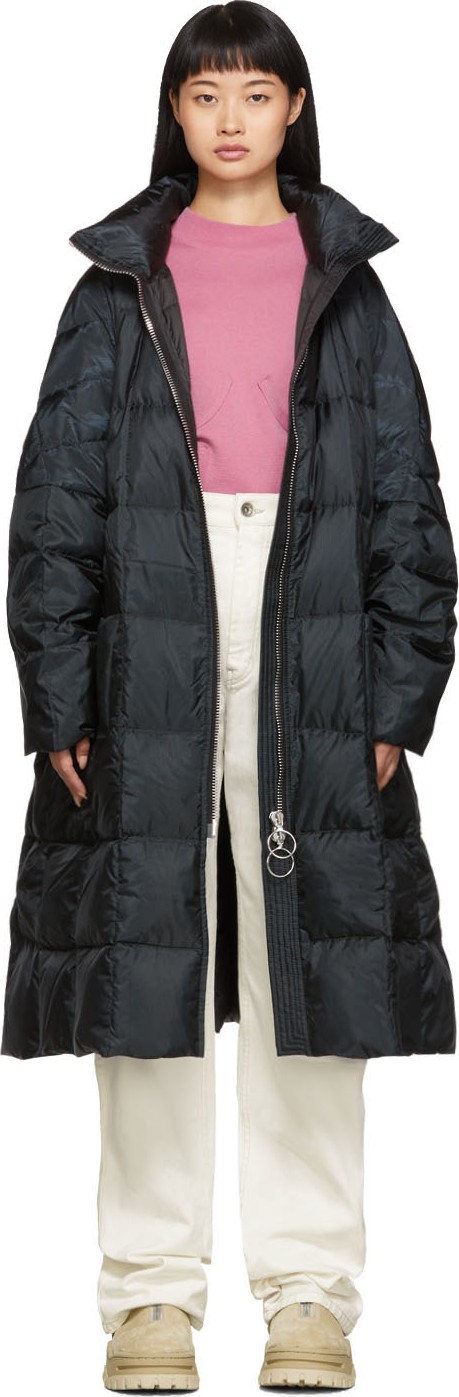 Ienki Ienki Black Down Pyramid Coat