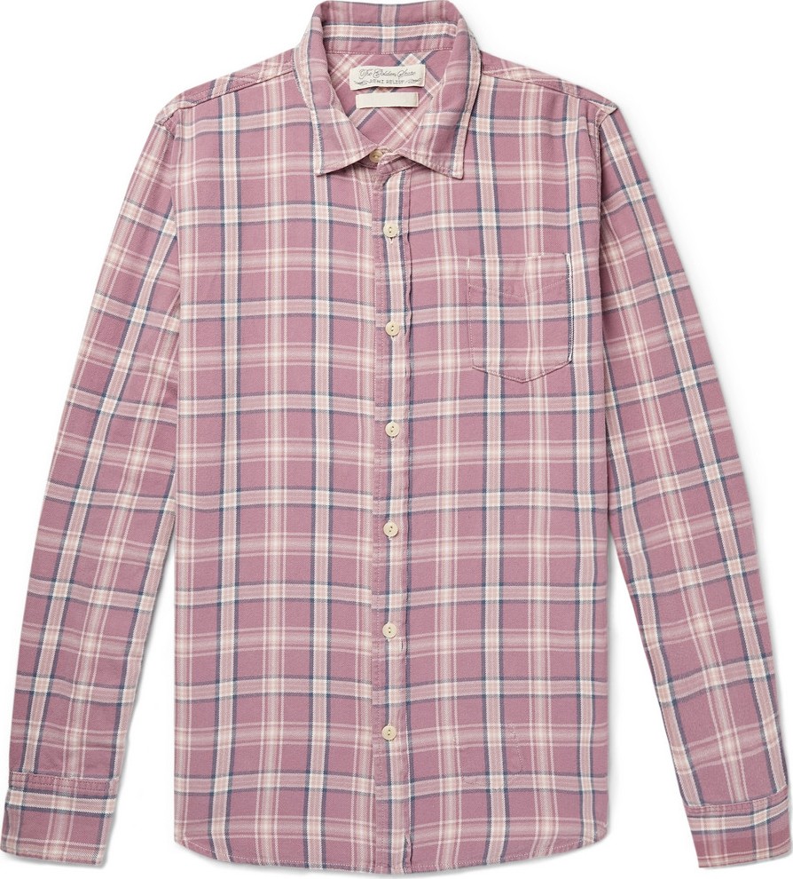 Remi Relief Checked Cotton-Twill Shirt