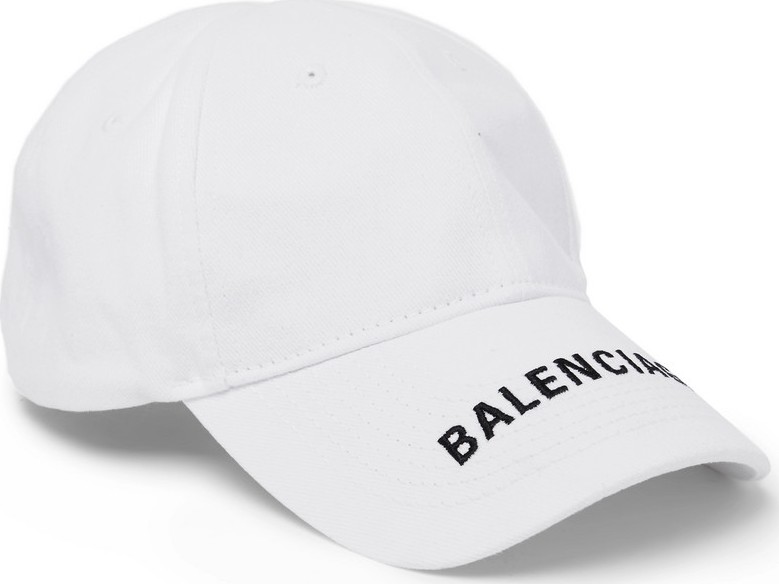 Balenciaga Logo-Embroidered Cotton-Twill Baseball Cap