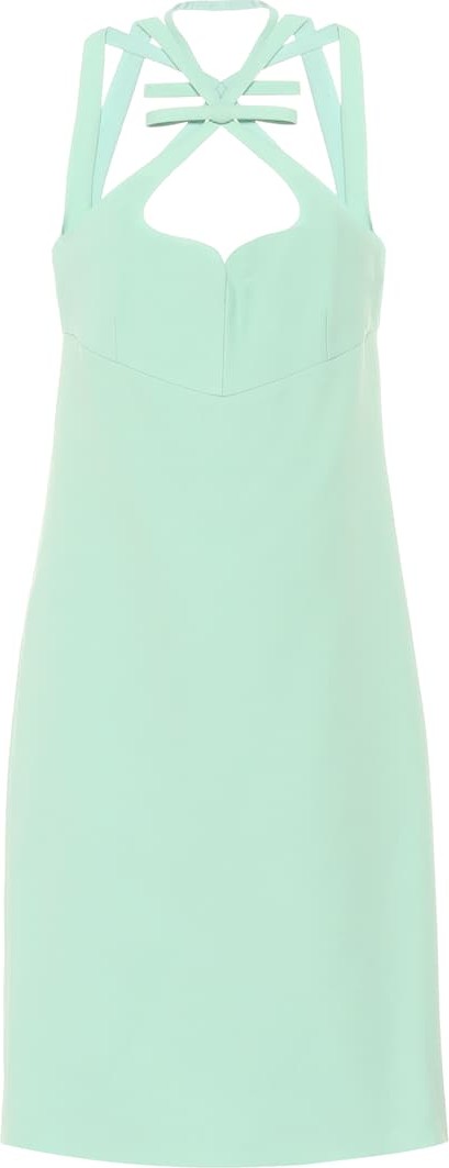 Gucci Silk and wool cady minidress