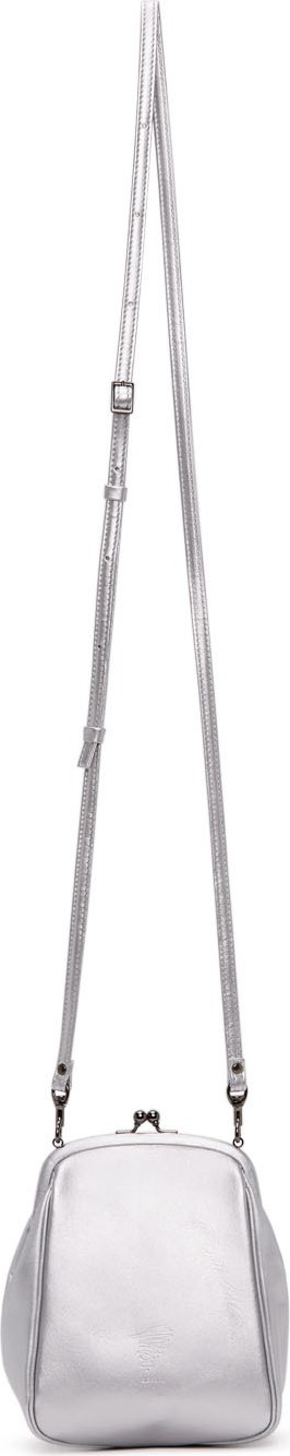 Yohji Yamamoto Silver Clasp Shoulder Bag