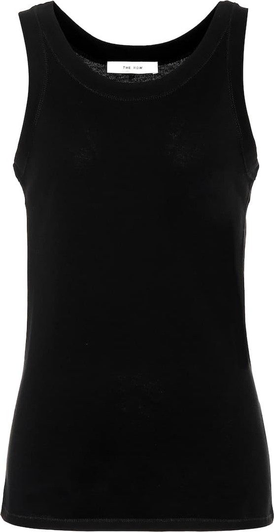 THE ROW Frankie cotton and cashmere top