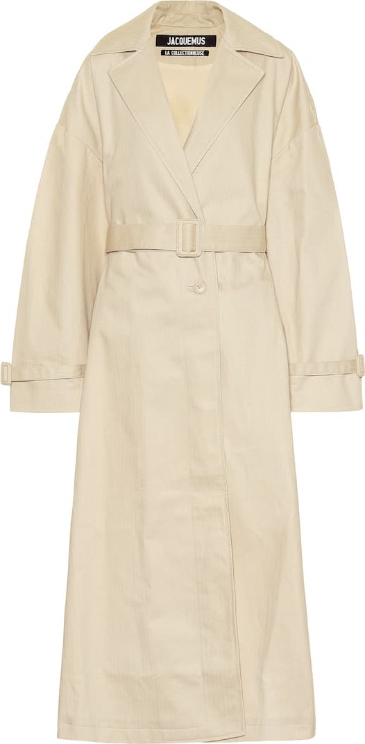 Jacquemus Le Manteau Arles belted cotton coat