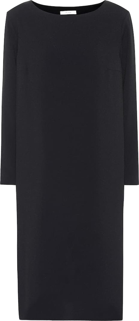 THE ROW Larina crêpe midi dress