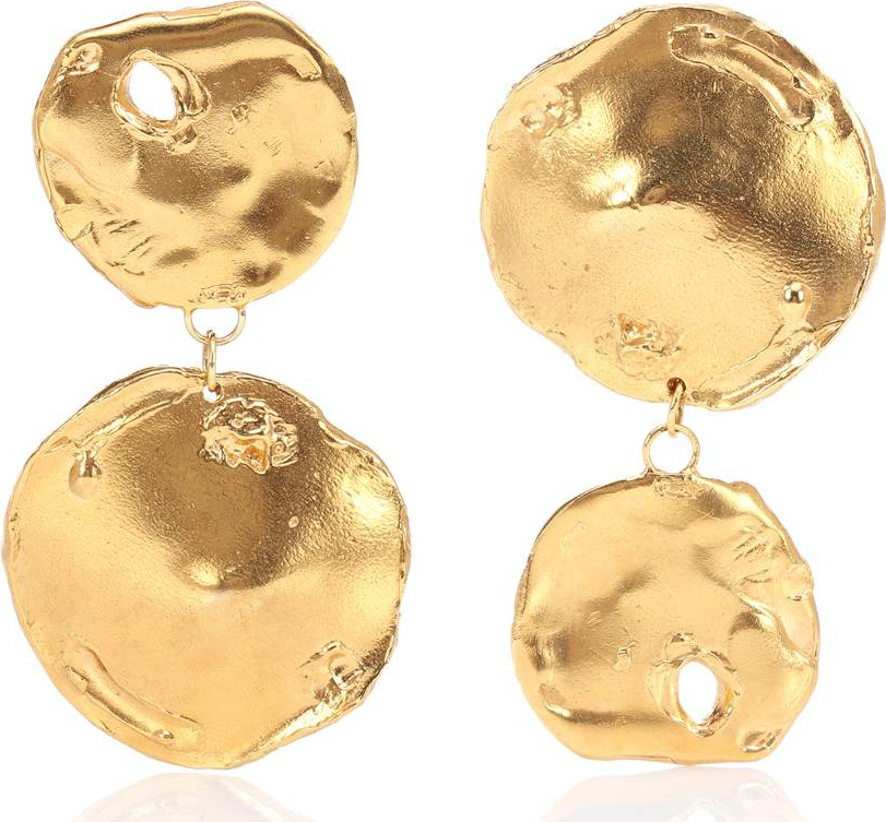 Alighieri Il Fuoco 24kt gold-plated earrings