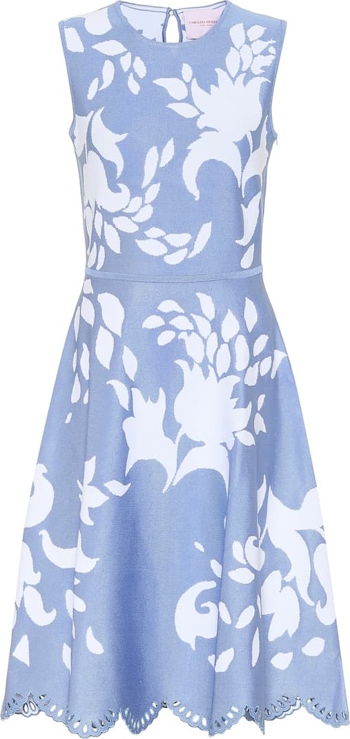 Carolina Herrera Printed midi dress