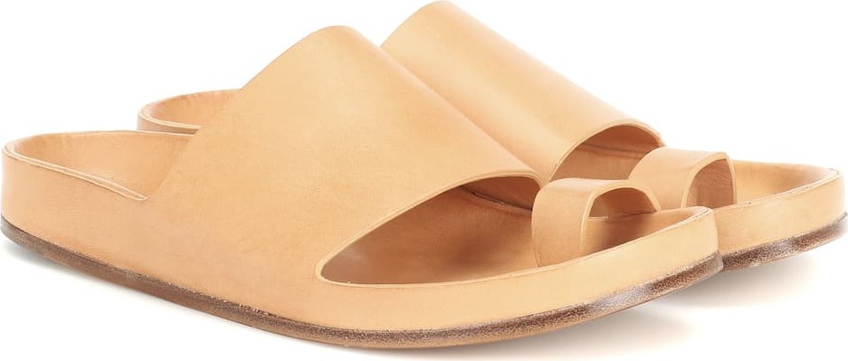Jil Sander Exclusive to Mytheresa – leather slides