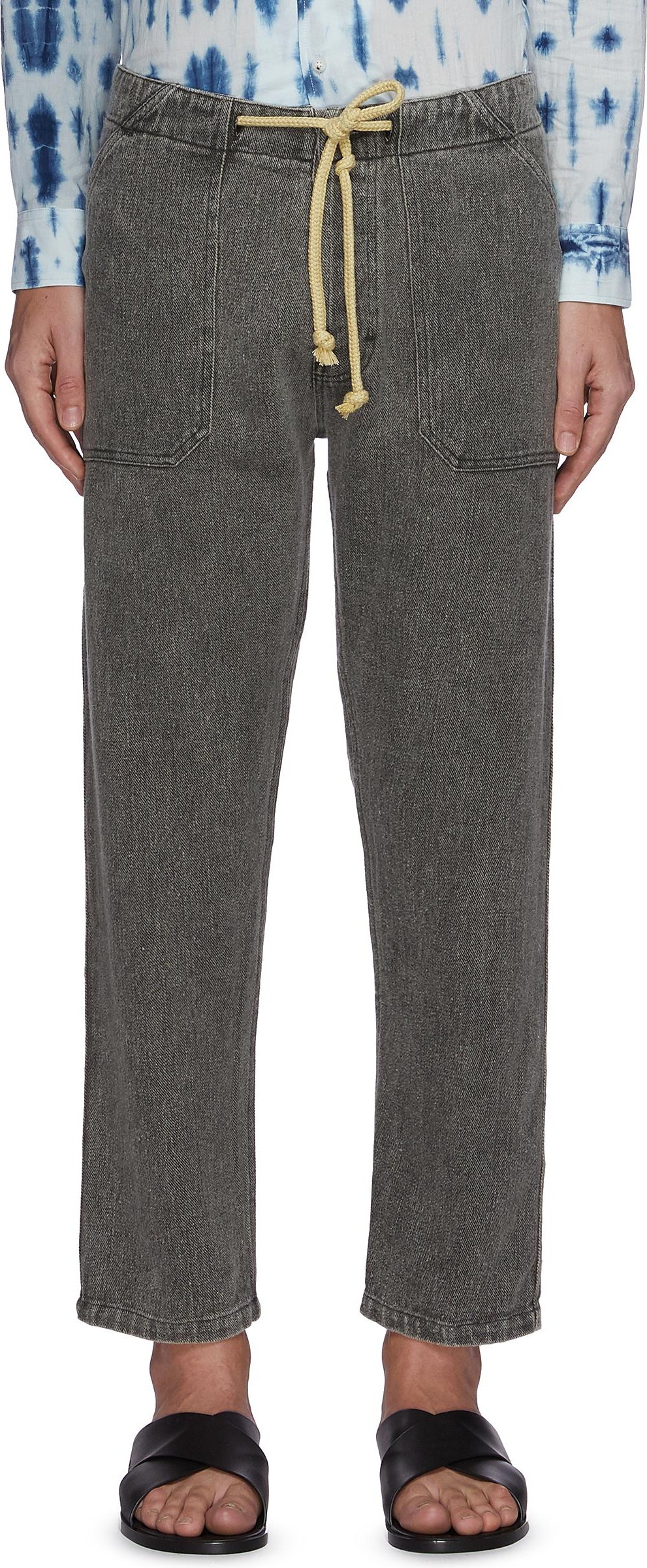 Nanushka Nova' Japanese style drawstring jeans