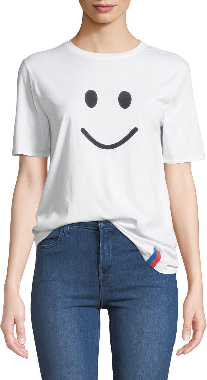 Kule The Modern Smile Graphic Crewneck Tee
