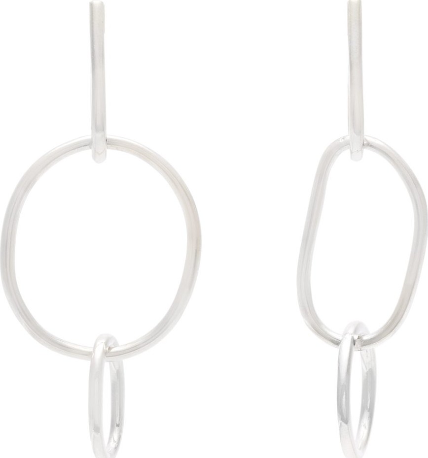 Fay Andrada Moni mismatched drop earrings