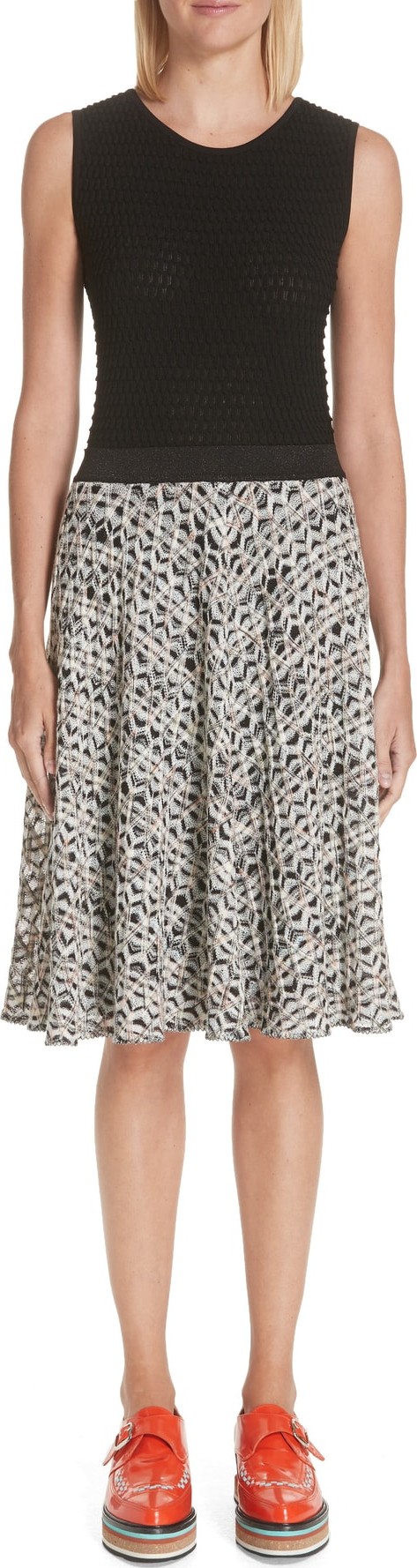 Missoni Zig Zag A-Line Skirt