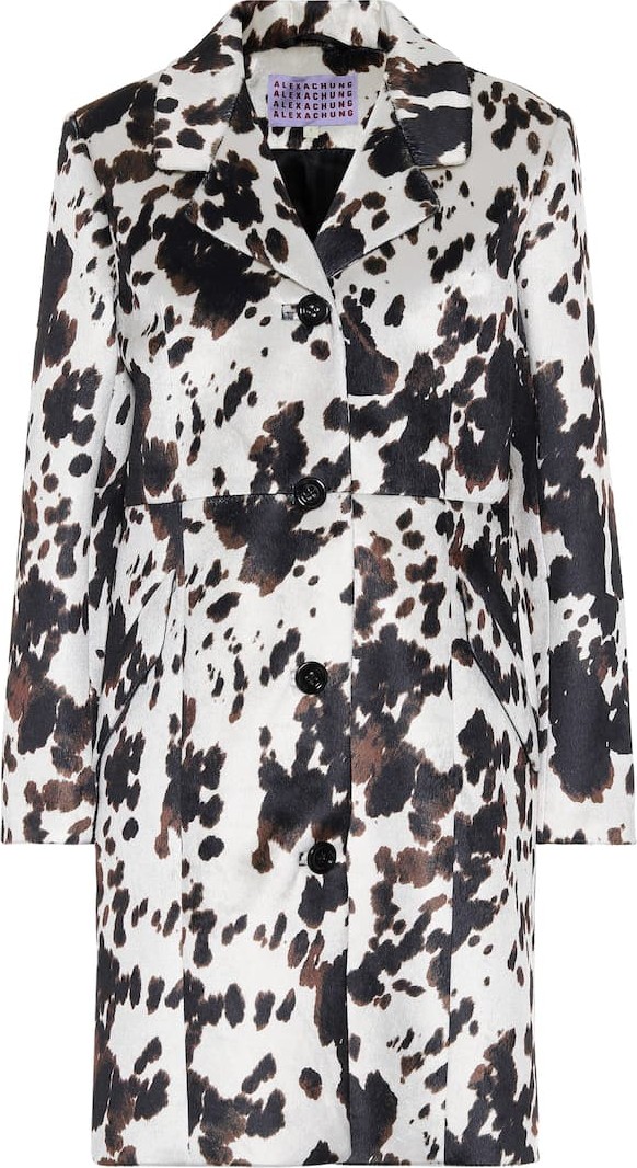 Alexachung Faux calf hair coat