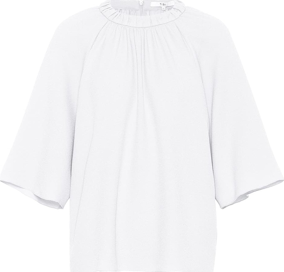 Tibi Mira crêpe top