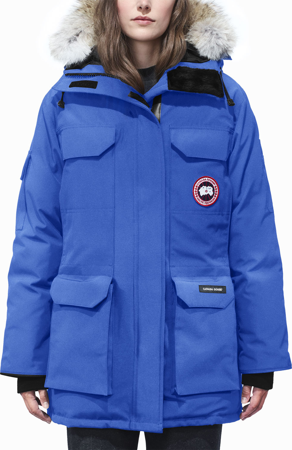 Canada Goose PBI Expedition Hooded Parka, Royal Blue