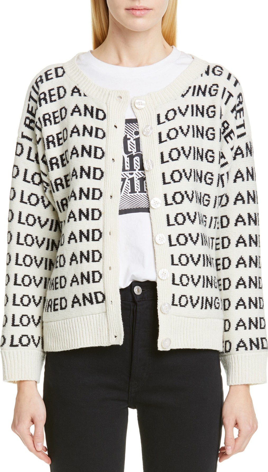 Ashley Williams Retired & Loving It Cardigan