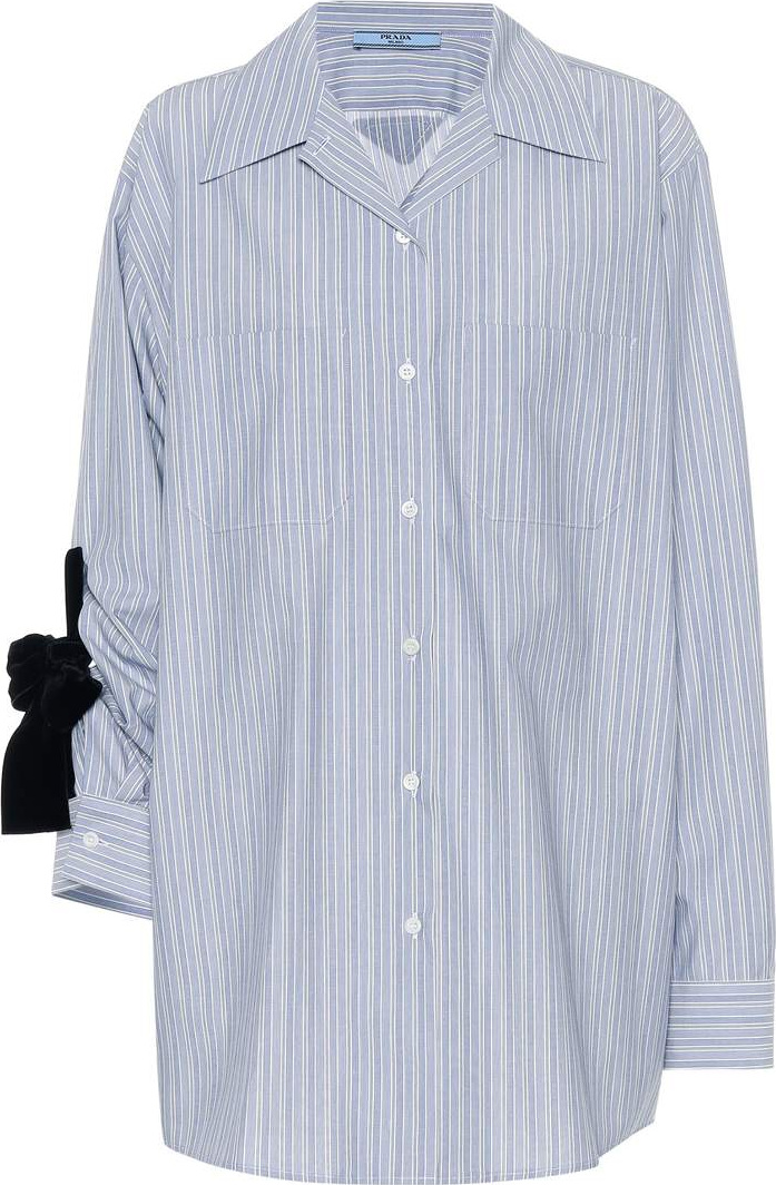 Prada Striped cotton shirt