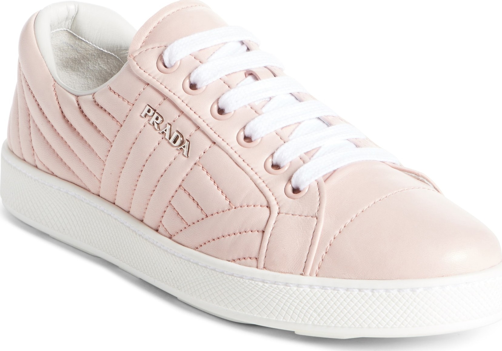 Prada Quilted Leather Sneaker