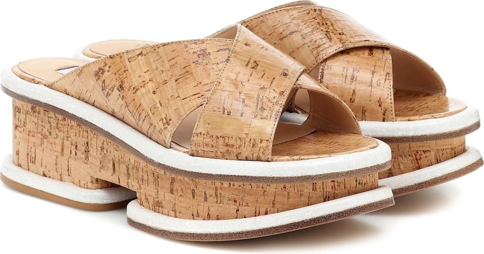 Gabriela Hearst Gryphius platform slides