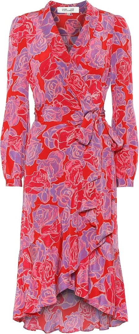 DIANE von FURSTENBERG Exclusive to Mytheresa – Carla Two floral silk midi dress