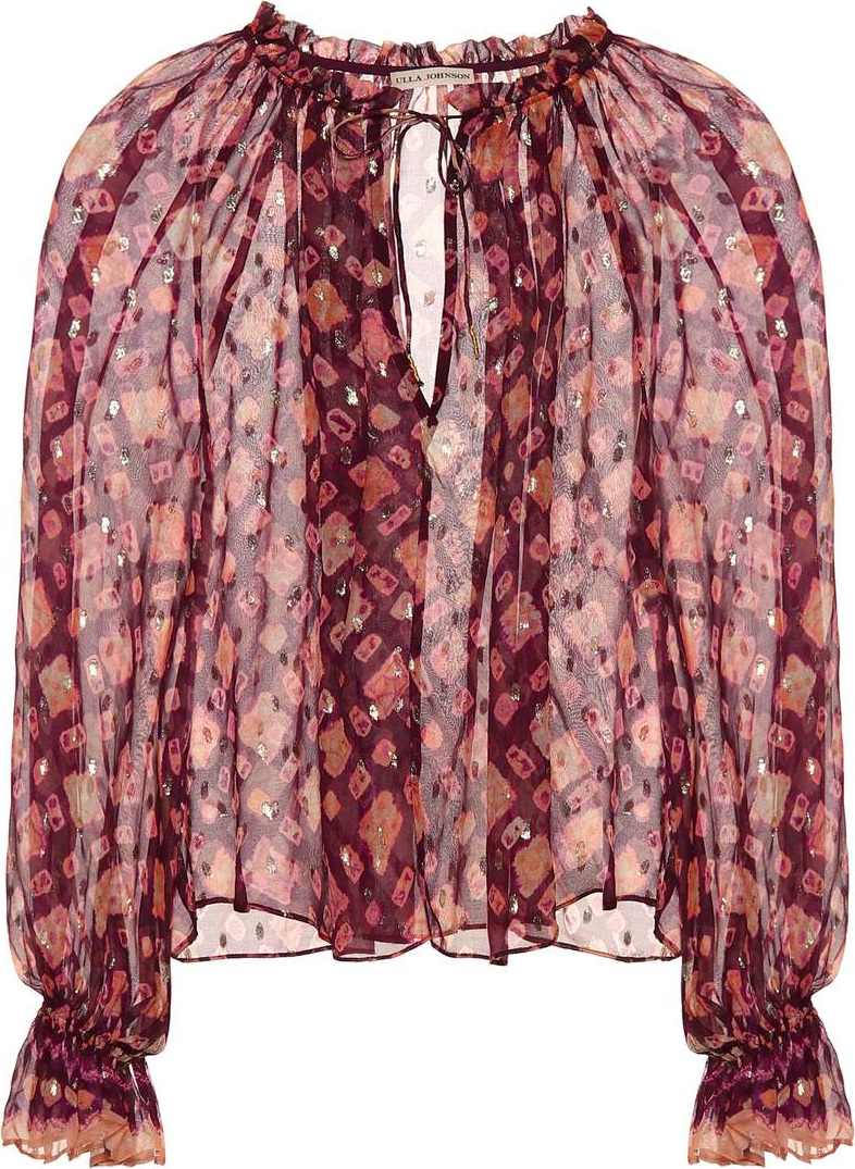 Ulla Johnson Nailah fil coupé blouse