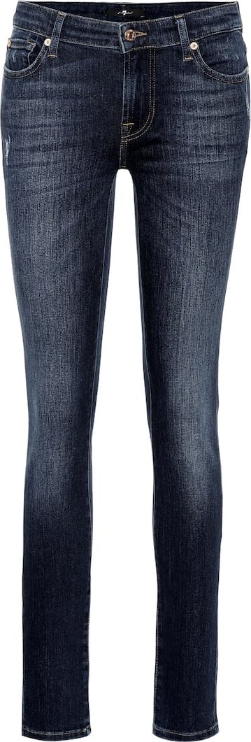 7 For All Mankind Pyper mid-rise skinny jeans